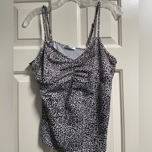 Chic Leopard Print Camisole Top